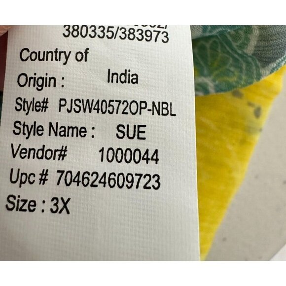 Jessica Simpson Sheer Blouse Size 3X Square Neck Ombre - Picture 2 of 14